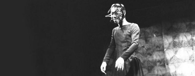 Tatsumi Hijikata, Costume en Face, 1976. (Image: Courtesy Ugly Duckling Presse)