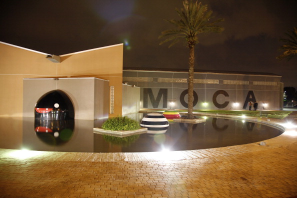Atmosphere at MOCA Museum during Art Basel Miami Beach 2006 - Reception at MOCA in Honor of Bruce Nauman and Pablo Cano at Museum of Contemporary Art in North Miami, Florida, United States. (Photo by Jean Baptiste Lacroix/WireImage)