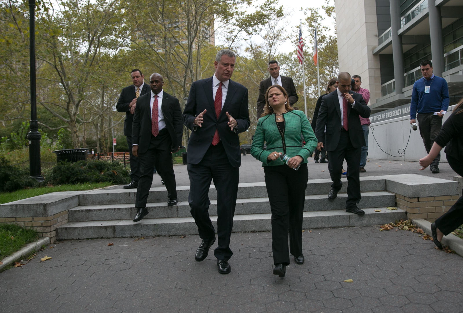 Mayor Bill de Blasio and Council Speaker Melissa Mark-Viverito would both get raises under a city commission's recommendation. (Photo: William Alatriste/New York City Council)