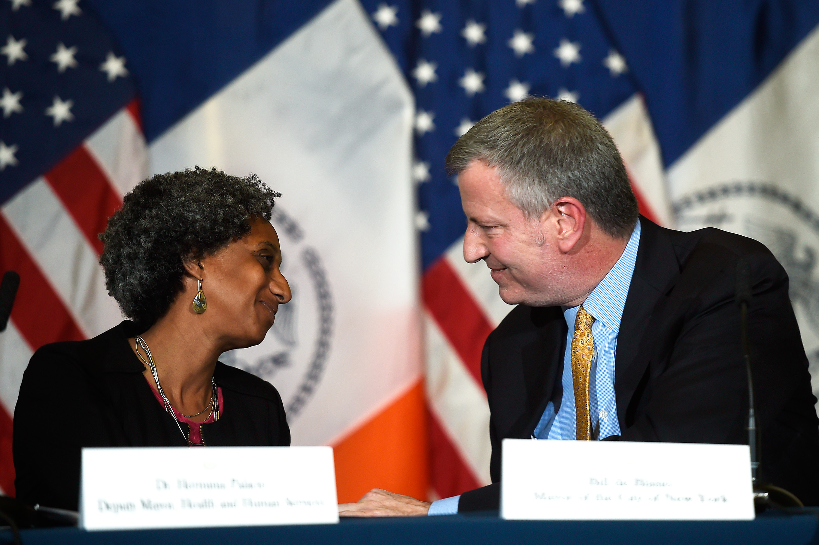 Mayor Bill de Blasio named Dr. Herminia Palacio as Deputy Mayor for Health and Human Services today. (Photo: Demetrius Freeman/Mayoral Photography Office)