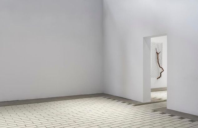 Charles Harlan, Flood, 2016. (Installation view at Pioneer Works. Photo: Andy Romer)