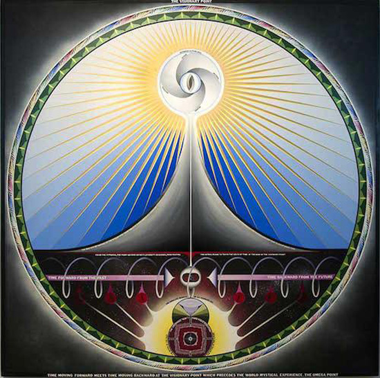 Paul Laffoley, The Visionary Point, 1970. (Photo: Courtesy Kent Fine Art)