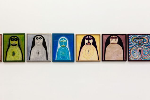 Hans Schärer: Madonnas and Erotic Watercolors, installation view. (Courtesy Swiss Institute and Galerie Anton Meier, © Erben Werk Hans Schärer/ProLitteris, Zurich 2015)