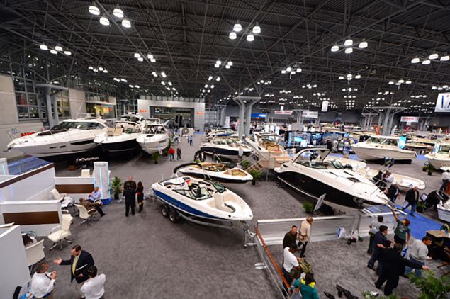 Las year's New York Boat Show at the Jacob K. Javits Convention Center. (Photo: Cem Ozdel - Anadolu Agency)