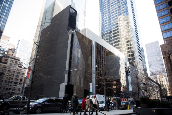 NEW YORK, NY - JANUARY 09: The building formerly used for the American Folk Art Museum is seen on January 9, 2014 in New York City. The building was purchased by the Museum of Modern Art (MoMA) in 2011 and is now scheduled to be razed, due to new construction plans recently unveiled by MoMA. (Photo by Andrew Burton/Getty Images)