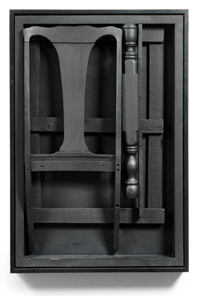 Louise Nevelson, Night Sentinel Panel, (1973). Est. $36,000-$50,000. (Photo: Bonhams)