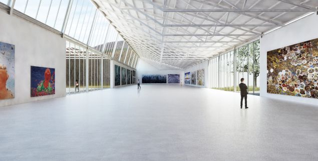 An interior of the GCAM. (Photo: © Gluckman Tang Architects)