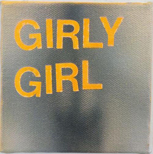 Betty Tompkins, Girly Girl, (2013). (Courtesy the artist and Gavlak Gallery, Los Angeles and Palm Beach)