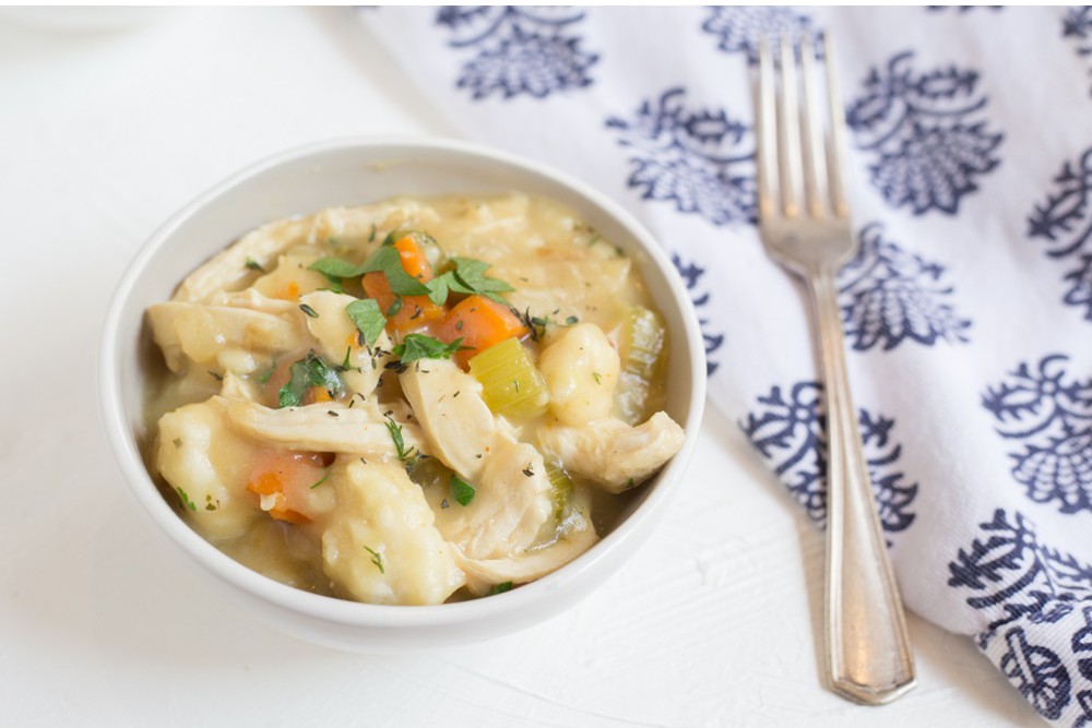 Zeb's chicken and dumplings (Photo: Peach Dish)