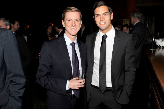 Facebook co-founder Chris Hughes and his husband, Sean Eldridge. (Clint Spaulding/Patrick McMullan)
