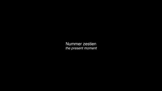 Guido van der Werve, Nummer zestien, the present moment. (Photo: Courtesy Luhring Augustine)