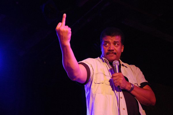 Watch out for Neil DeGrasse Tyson- or at least his rap alter ego. (Photo: Twitter)