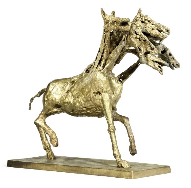 Another view of Germaine Richier's Le cheval à six têtes, grand. (Photo: Bonhams)