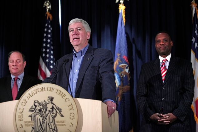 Gov. Rick Snyder of Michigan. (Photo: Bill Pugliano for Getty Images)
