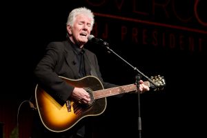 Graham Nash recently announced he had split from his wife of 38 years. (Photo by Jay Janner-Pool/Getty Images)
