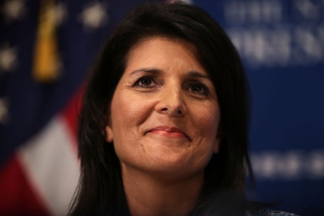 South Carolina Gov. Nikki Haley. (Photo: Alex Wong for Getty Images)