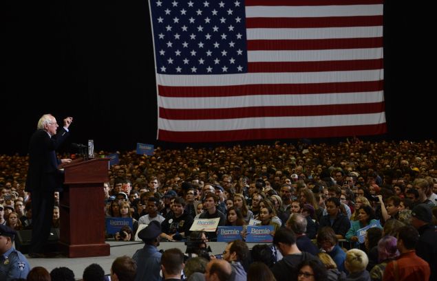 Sen. Bernie Sanders. (Photo by Darren McCollester for Getty Images)