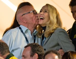 Jagger's ex, Jerry Hall, announced her engagement this week to media baron Rupert Murdoch. (Photo by Max Mumby/Pool/Indigo/Getty Images)