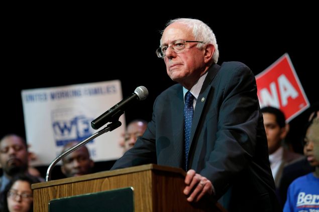 Sen. Bernie Sanders. (Photo: Joshua Lott for Getty Images)