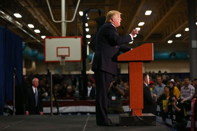 Donald Trump. (Photo: Joe Raedle for Getty Images)
