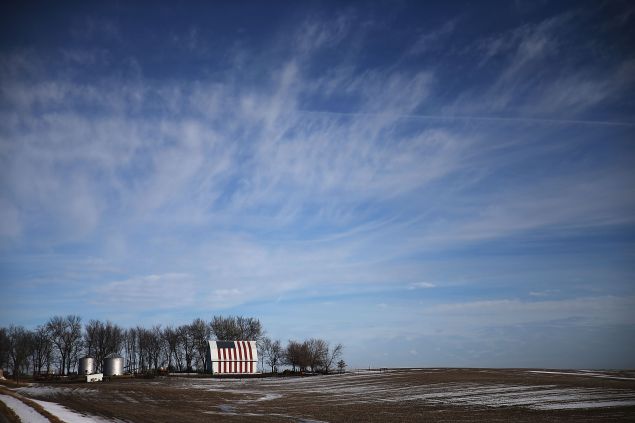 Farmland outside of Des Moines. (Photo: Joe Raedle for Getty Images)