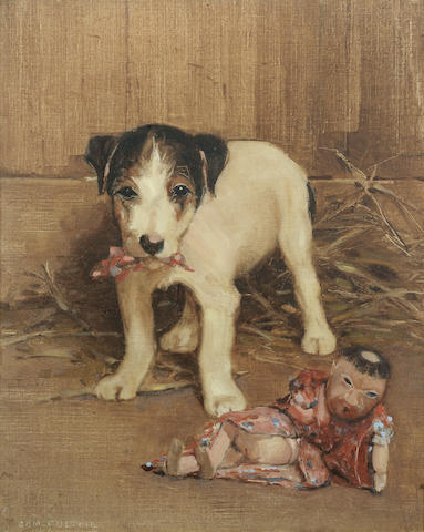 Samuel Fulton, 'Twas a glorious victory. Est. $2,000-$3,000. (Photo: Bonhams)