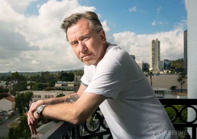 Tim Roth photographed by Michael Lewis in Los Angeles on 11/2/2015 for the New York Observer. PHOTO: Michael Lewis for Observer