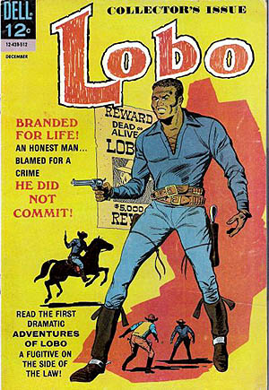 Lobo #1 from1965 was the first comic book to star an African-American hero with cover art by Tony Tallarico. (Photo: Courtesy of Wiki Commons)