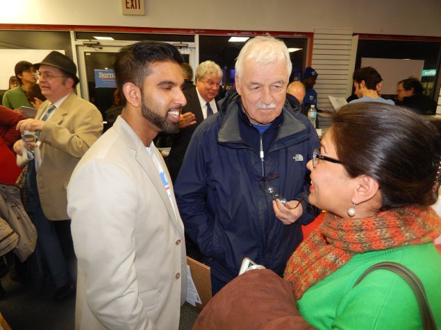 Peter Jacob, left, earlier this year.