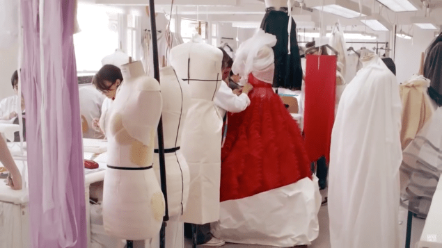 Dior's couture atelier (Photo: Courtesy).