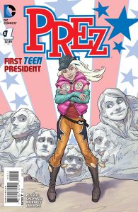 Prez #1 cover variant, by Bret Blevins. (Image: DC Entertainment)