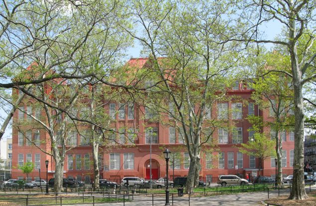 P.S. 110, in Greenpoint, is one of the latest additions to the French dual-language program. (Photo courtesy of P.S. 110)