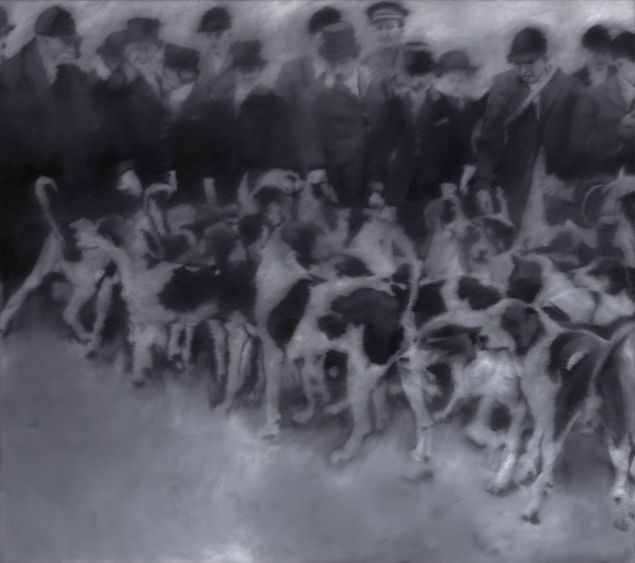 Gerhard Richter. Hunting Party, 1966. The Art Institute of Chicago, Gift of Edlis/Neeson Collection. © Gerhard Richter