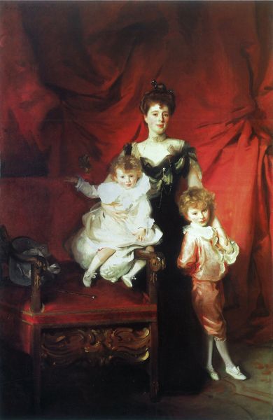 LACMA’s new prize: Mrs. Cazalet and Children Edward & Victor (1900-01) by John Singer Sargent. (Photo: Promised gift of Barbra Streisand in honor of the museum’s 50th anniversary)