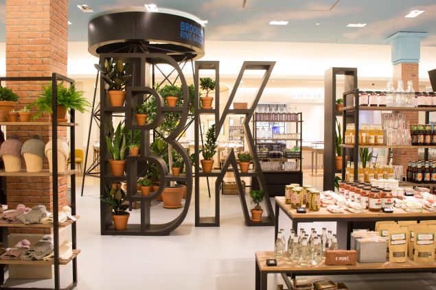 Brooklyn style at Le Bon Marché in Paris. (Photo courtesy of Jaoven Ricoeur)