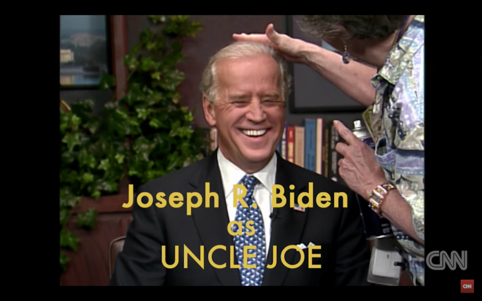 Vice President Joe Biden as "Uncle Joe" (Photo: CNN).