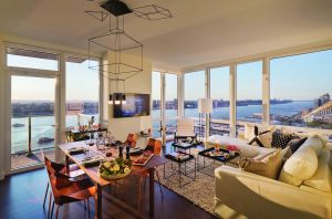 Drop-dead Hudson views are just one of the amenities of Sky by Moinian.