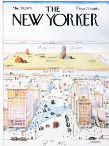 Steinberg New Yorker cover