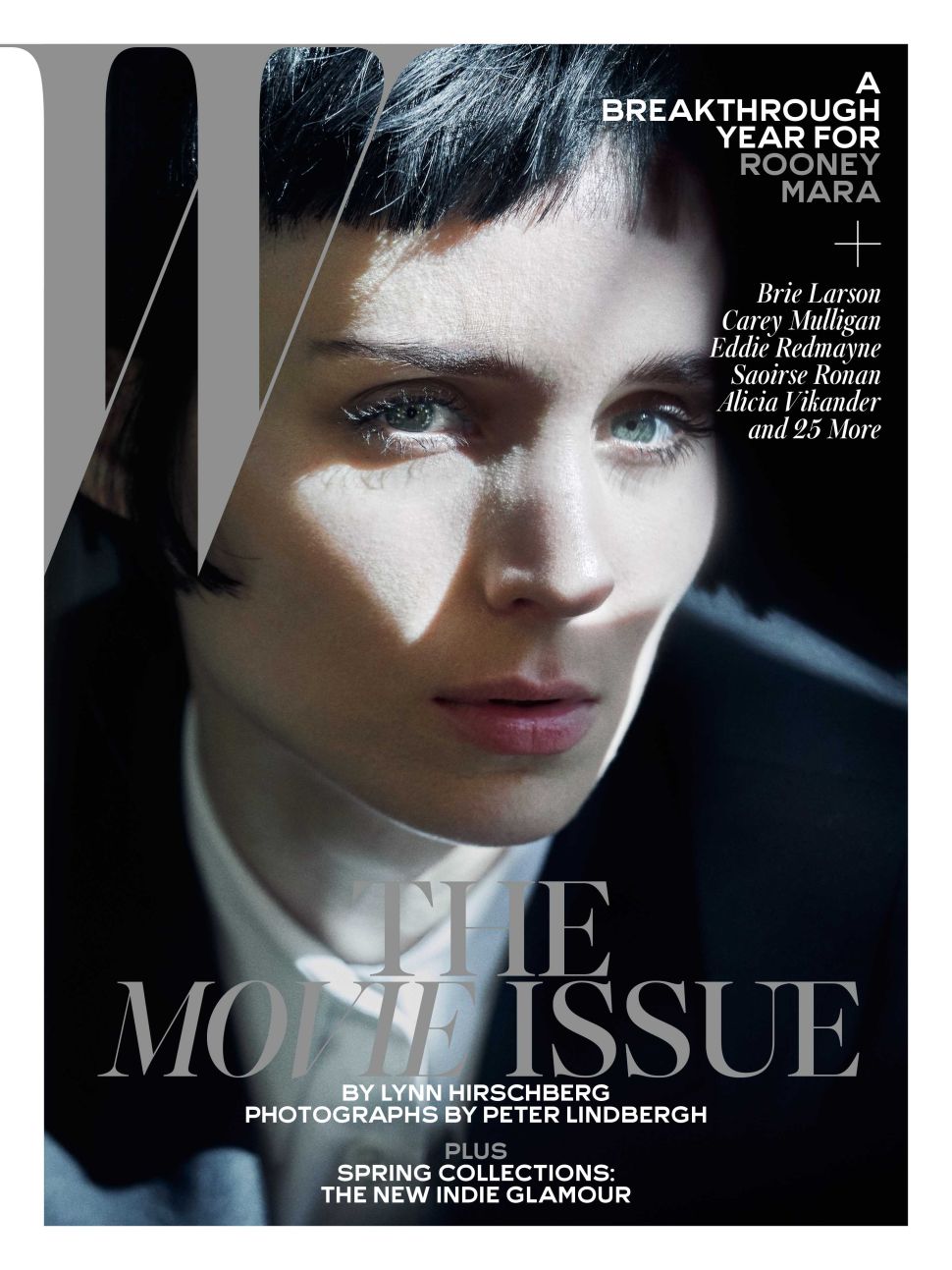 Rooney Mara, W Magazine February 2016 Cover (Photo: W Magazine).