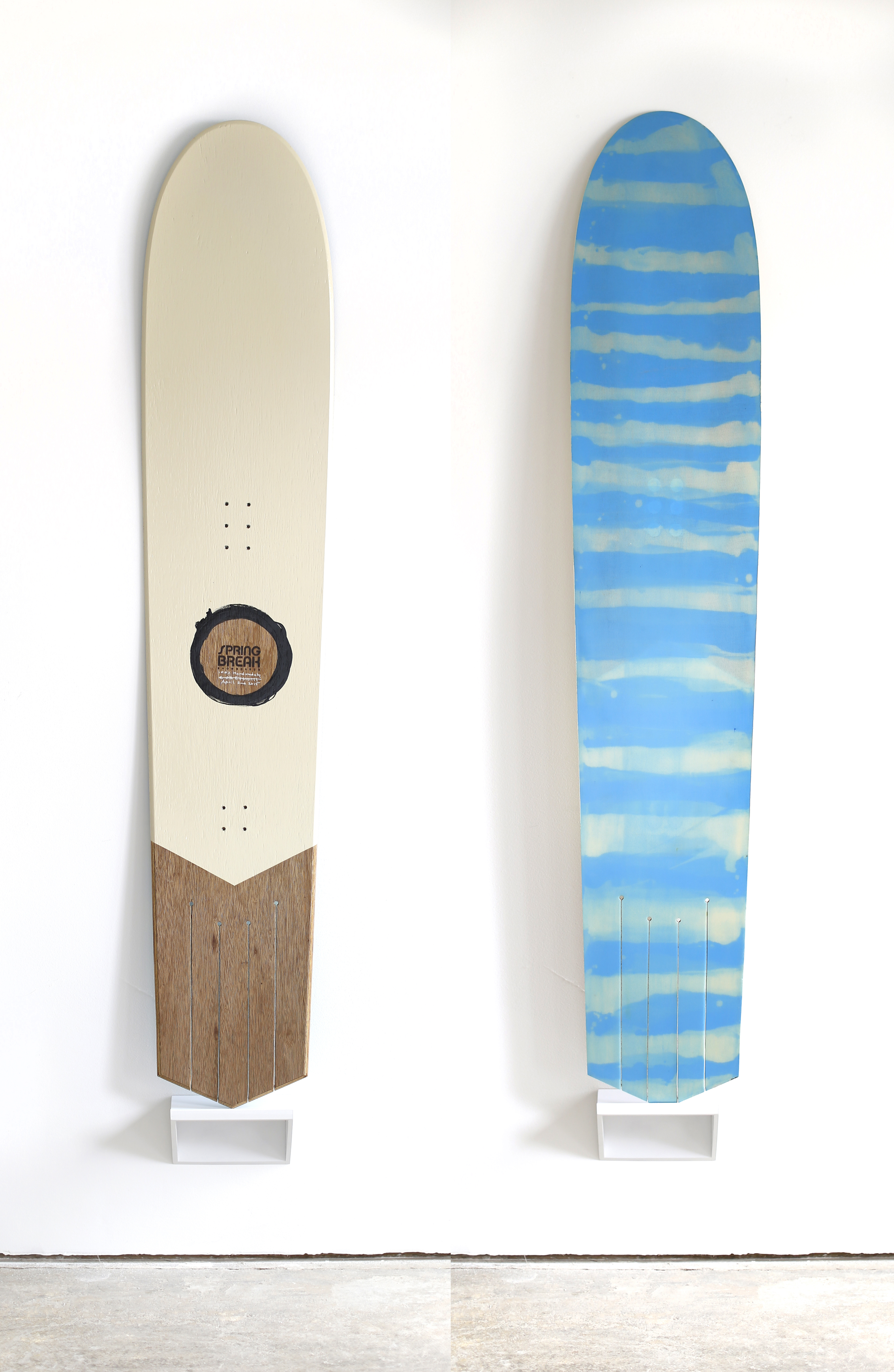 Wabi Sabi Feather Tail Cream diptych