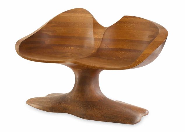 Double Chair (1967) by Wendell Castle. Photo by Matt Wittmeyer. Courtesy of Wendell Castle and Nancy Jurs. (Photo: Courtesy Wendell Castle)