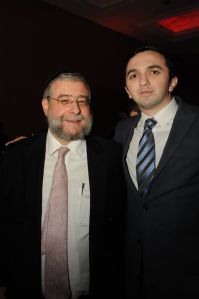 With Rabbi Goldschmidt