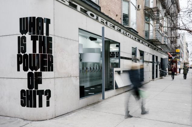"Closed Worlds," an exhibition on view at the Storefront Gallery for Art and Architecture in SoHo.
