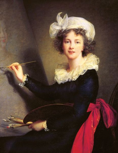 Elisabeth Louise Vigée Le Brun, Self-portrait, 1790.