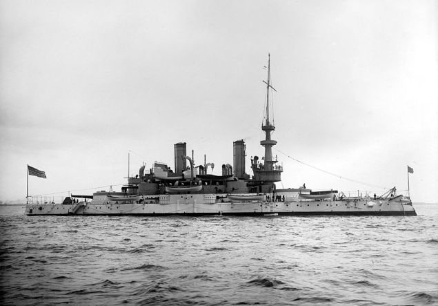 The USS Indiana.