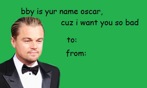 Leo and an Oscar are meant to be.