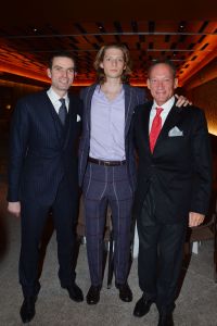 Campbell Carey, Zack Peck and Tony Peck at the Huntsman on 57th Celebration Dinner