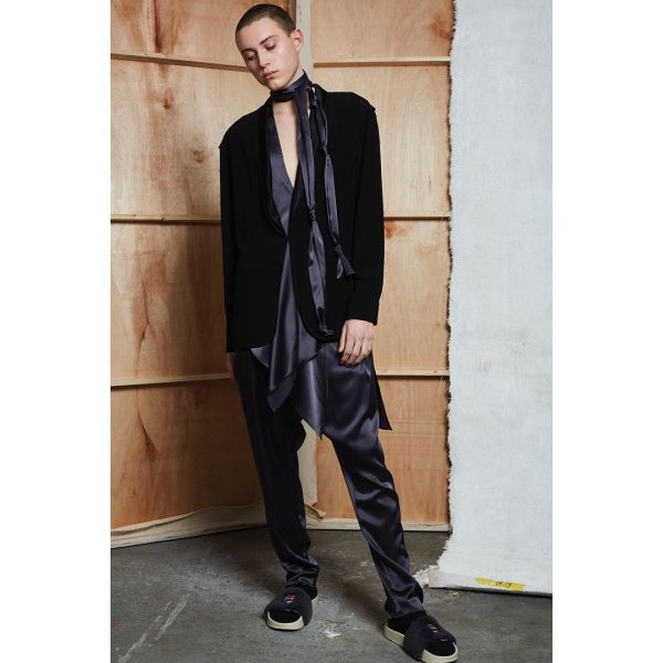 Black on black from Baja East's Pre-Fall 2016 range (Photo: Instagram).