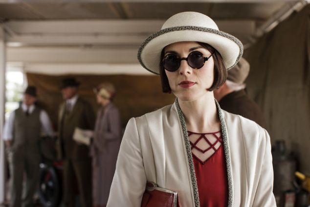 Michelle Dockery in Downton Abbey.