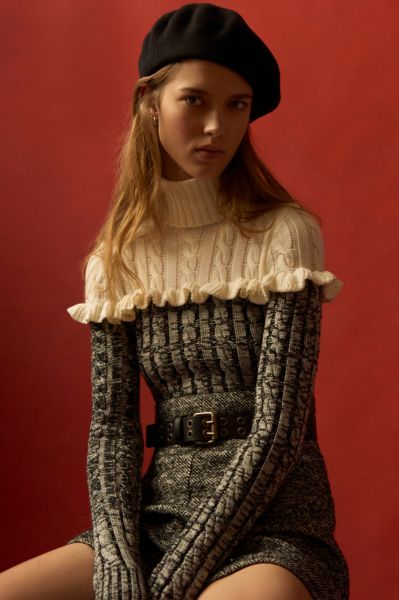 Knit, ruffled sweaters (Photo: Courtesy Philsophy di Lorenzo Serafini).